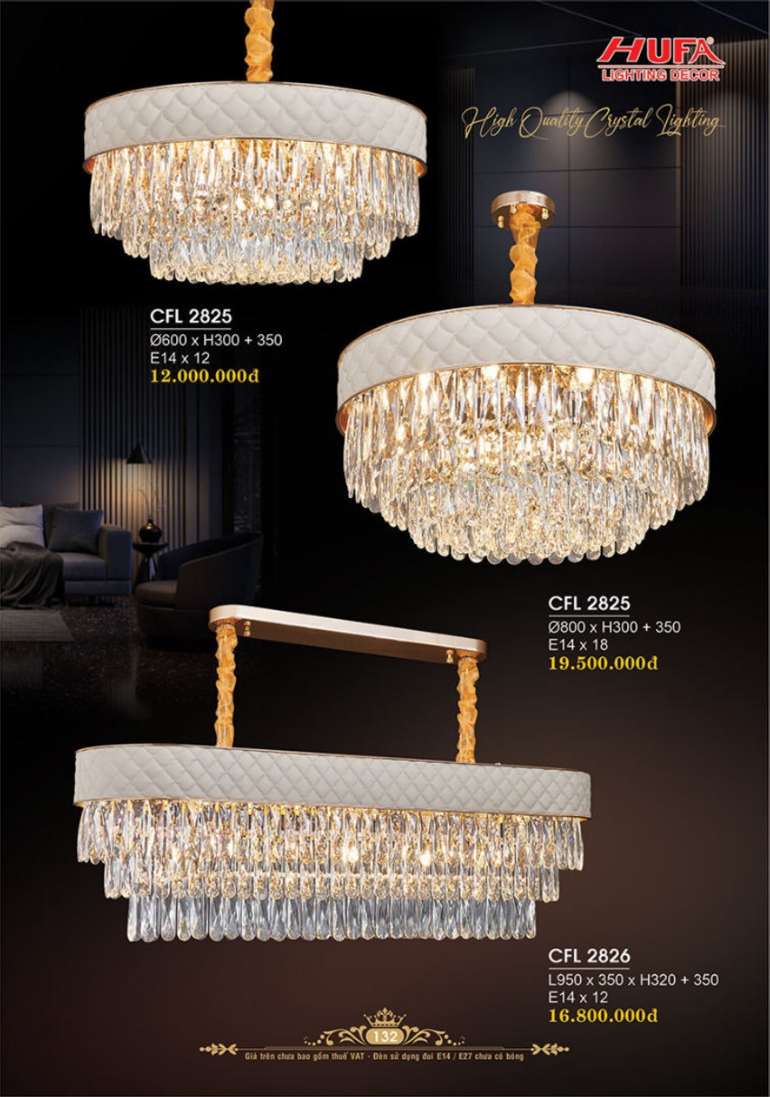 Bảng giá đèn trang trí HUFA